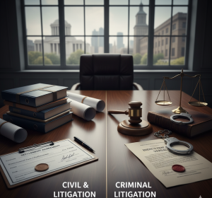 Two Sides of Justice: How Civil and Criminal Litigation Shape the Legal System